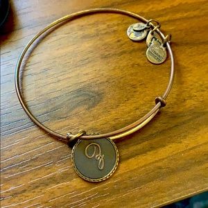 Alex and Ani Z initial bracelet